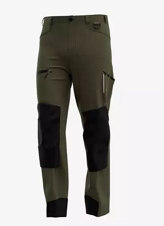 Pánské strečové pasové kalhoty MAPLE CARGO, 011947 khaki